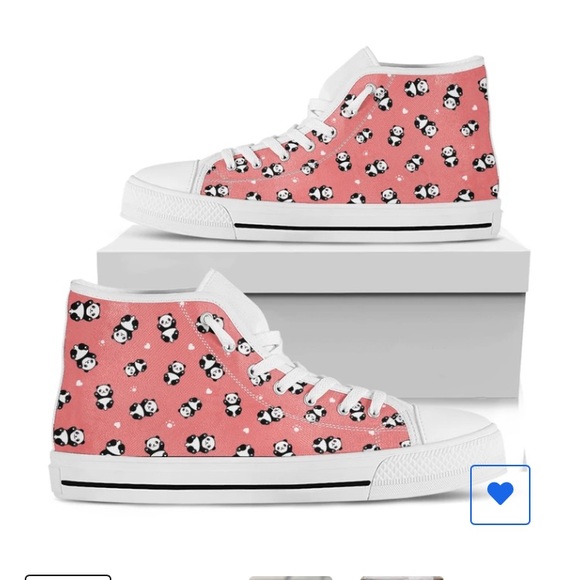 Shoes | Panda Bear High Top Shoes | Poshmark